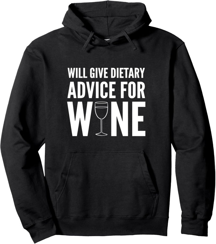 Diättipps Trinker Pullover Hoodie