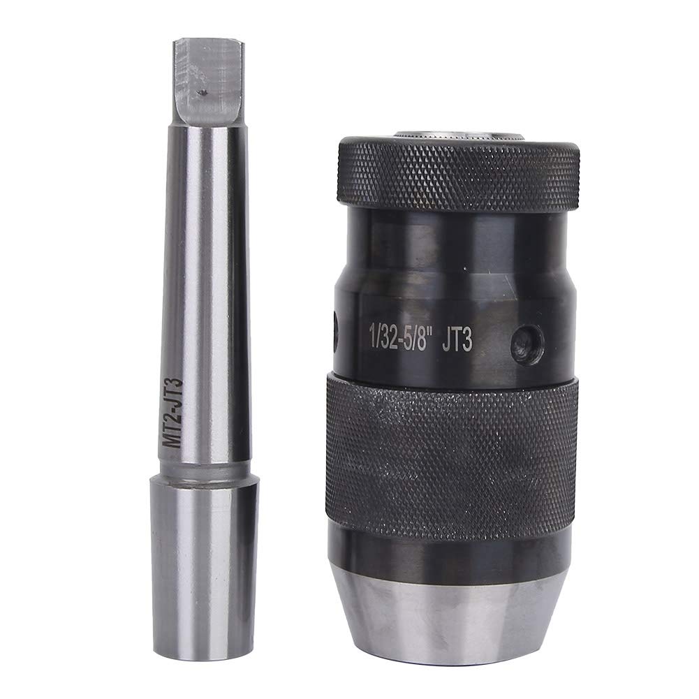 Schnellspannbohrfutter, 1/32 5/8 "JT3 Pro Serie Bohrfutter & JT3-MT2 Zylinderschaft CNC Geeignet für