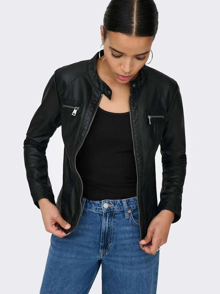 ONLY Female Jacke ONLBANDIT Jacke 34 Schwarz, 34 Schwarz