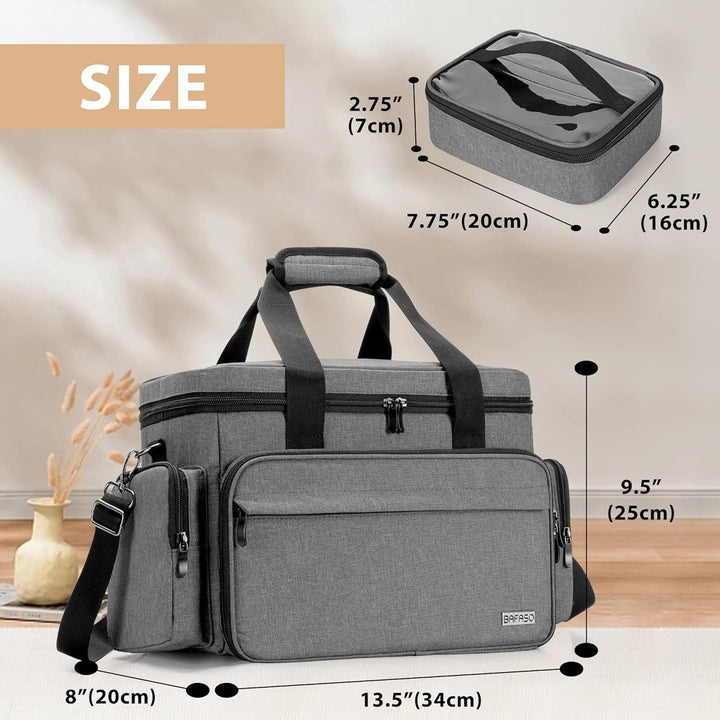 BAFASO Make up Organizer Tasche, Kosmetiktasche für Frauen, Kulturtasche Damen Gross, Tragetasche fü