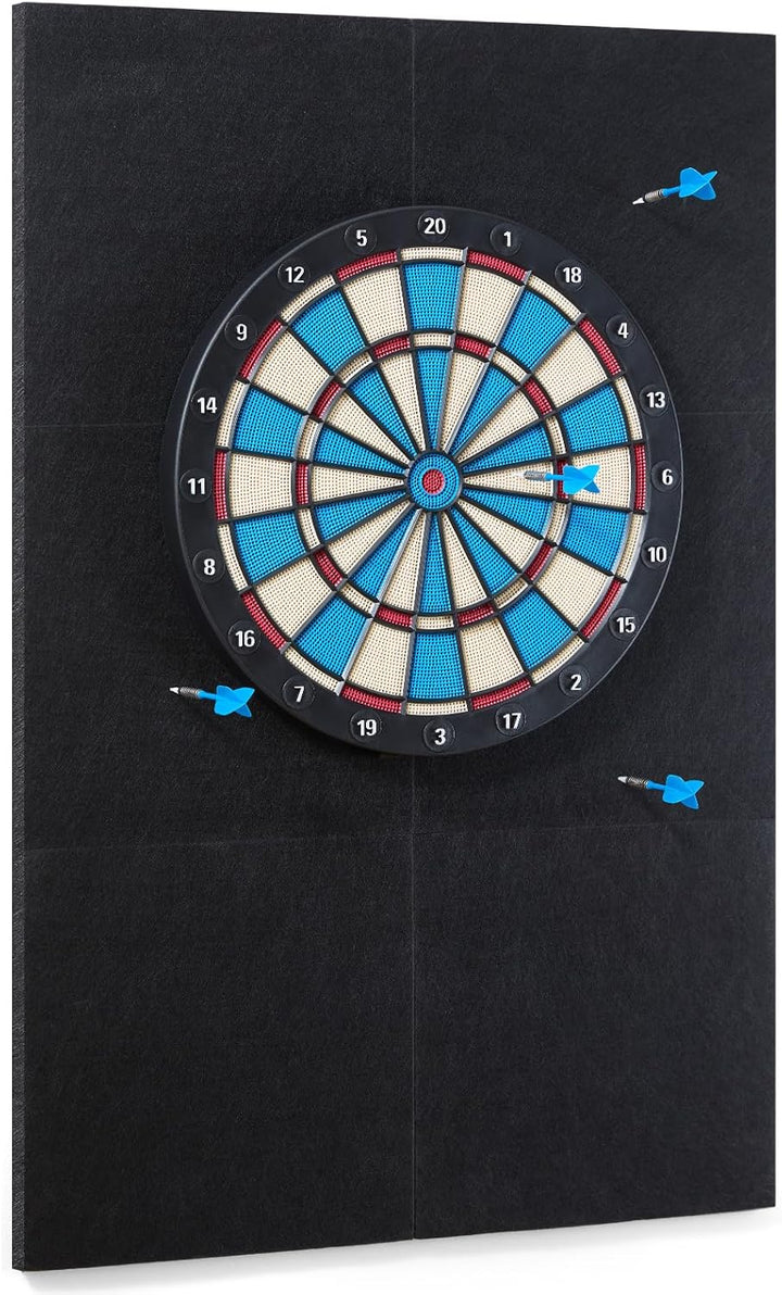 Filz Dartboard Wandschutz, Schallschutz Dartscheibe, Selbstklebender Dart Surround 60x90x1.2cm, Dart