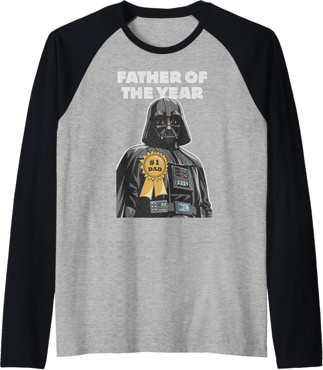 Star Wars Vatertag Darth Vader Father Of The Year Raglan