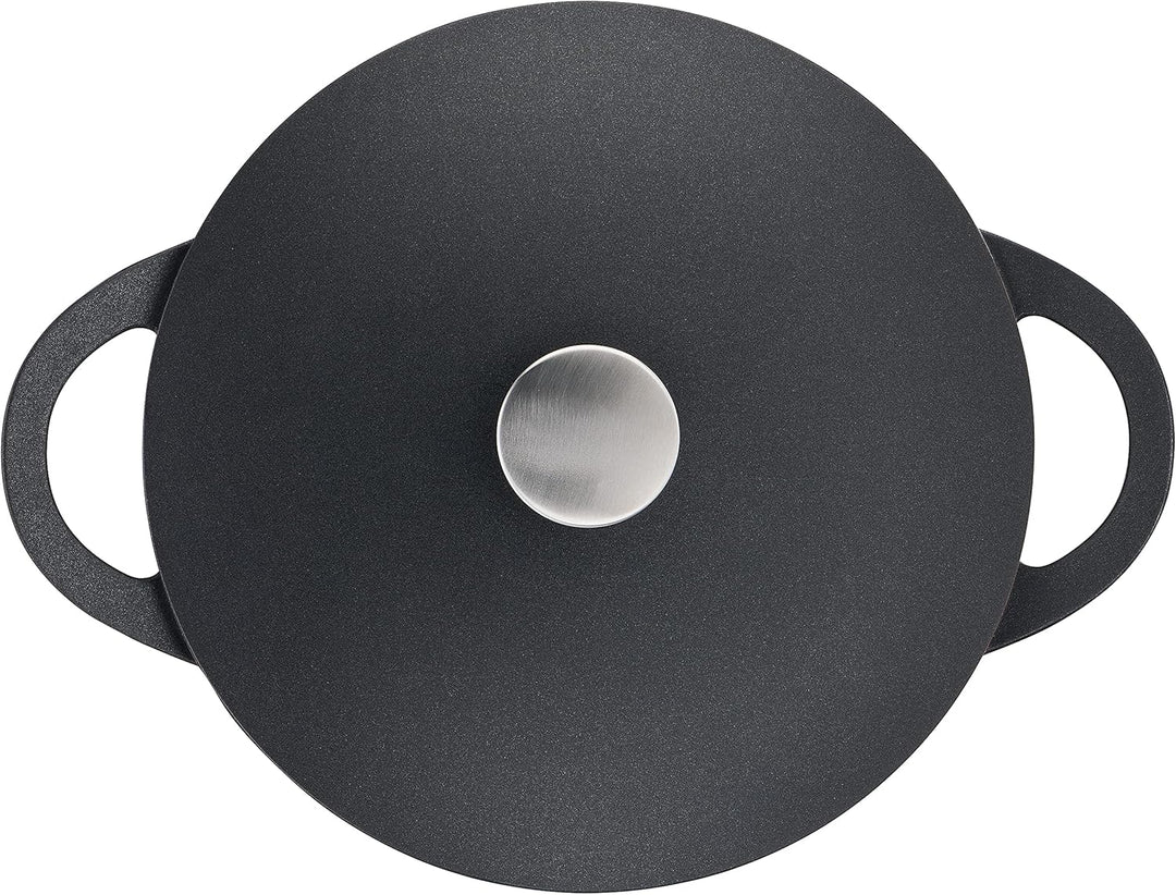TEFAL TRATTORIA E21853 Schmortopf| Aluguss | Gussdeckel | Antihaft-Beschichtung| gute Wärmespeicheru