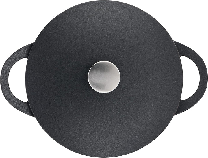 TEFAL TRATTORIA E21853 Schmortopf| Aluguss | Gussdeckel | Antihaft-Beschichtung| gute Wärmespeicheru