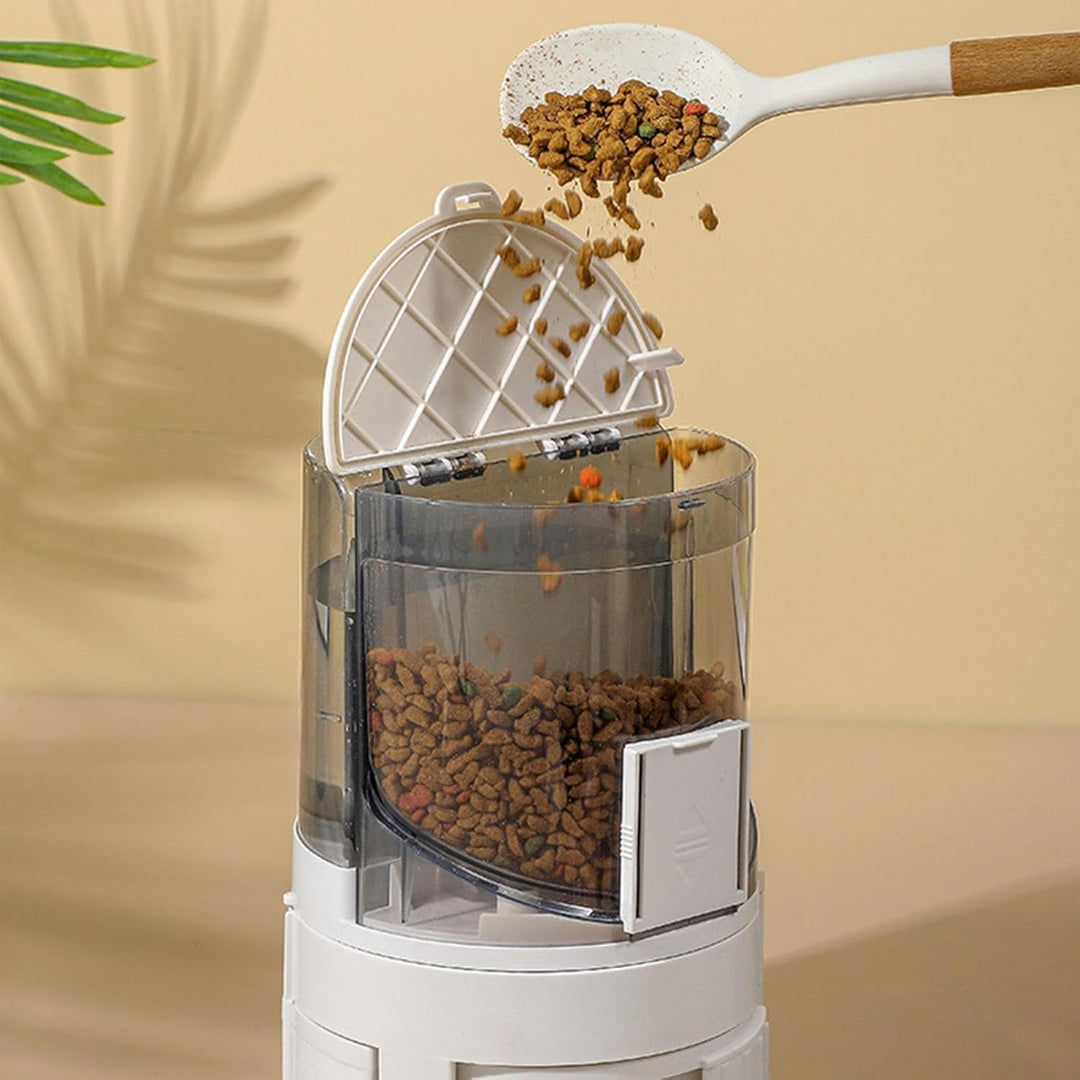 Automatischer Wassernapf für Hunde,Automatischer Katzenfutterautomat - Automatische Futter- und Wass