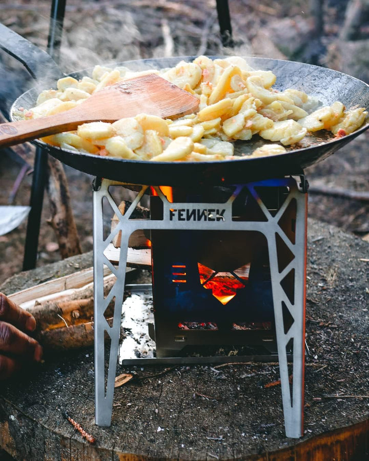 FENNEK TITAN Klapprost | extrem leicht und kompakt | zum Grillen über Hobos, Campingkocher, Feuerste