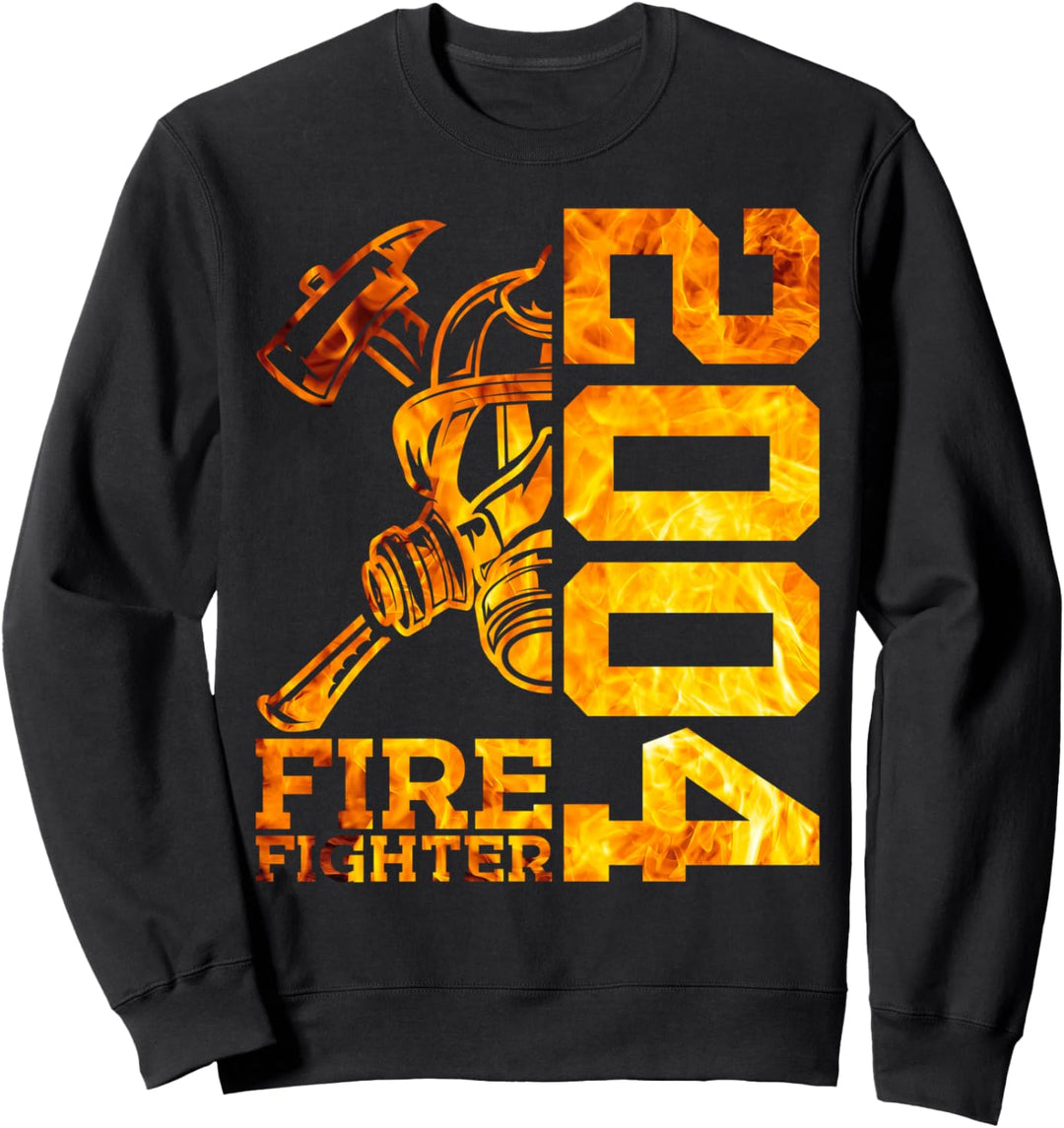 FIRE FIGHTER 2004 20 JAHRE FEUERWEHR 20. GEBURTSTAG Sweatshirt