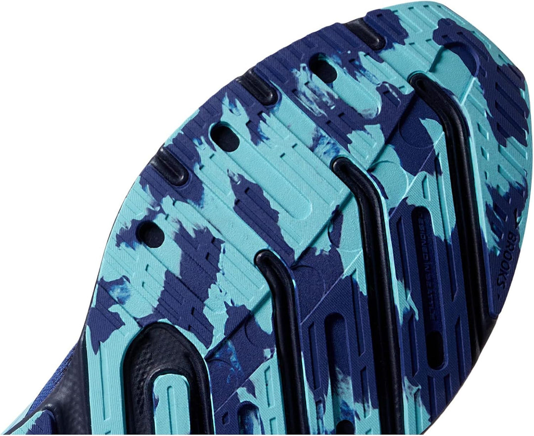 Brooks 44 EU Blau Peacoat Gelb, 44 EU Blau Peacoat Gelb
