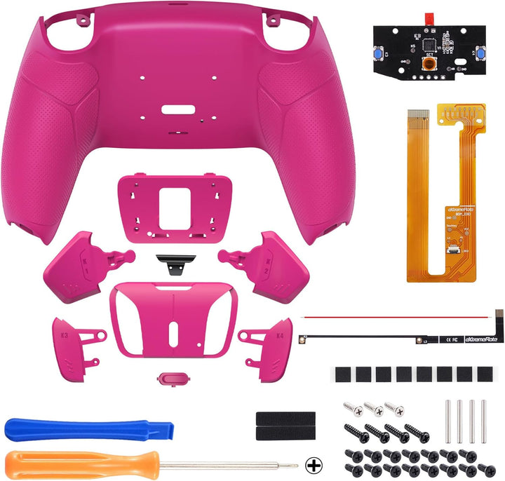 eXtremeRate Programmierbar RISE4 Remap Kit für ps5 Controller BDM-030/040,Remap Board&Rückplate Gehä