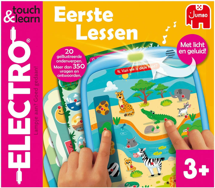 Electro, Touch &amp; Learn, Erste Lektionen, Lernspielzeug, Ab 3 Jahren, Einfach für unterwegs