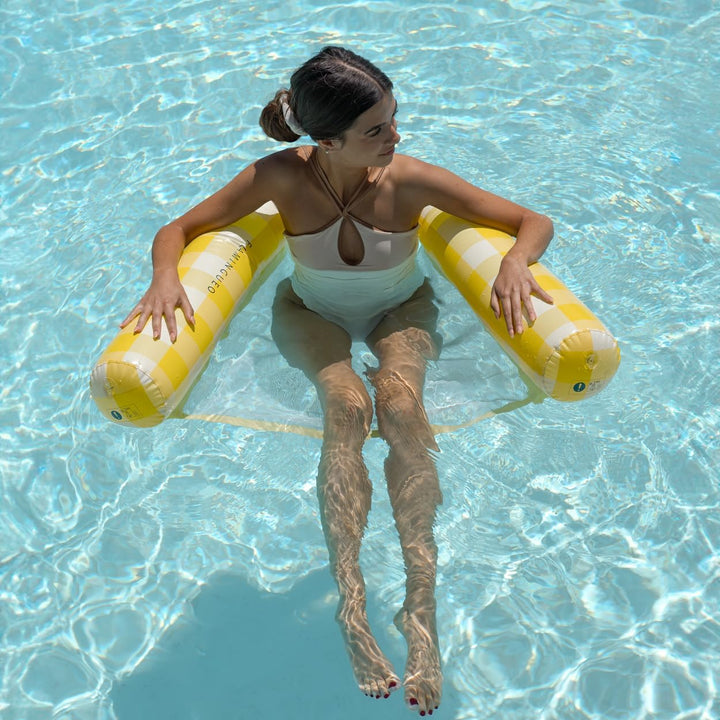 Flamingueo Luftmatratze Pool - Wasserhängematte, Luftmatratze Wasser, Pool Sitz, Wassermatratze, Poo