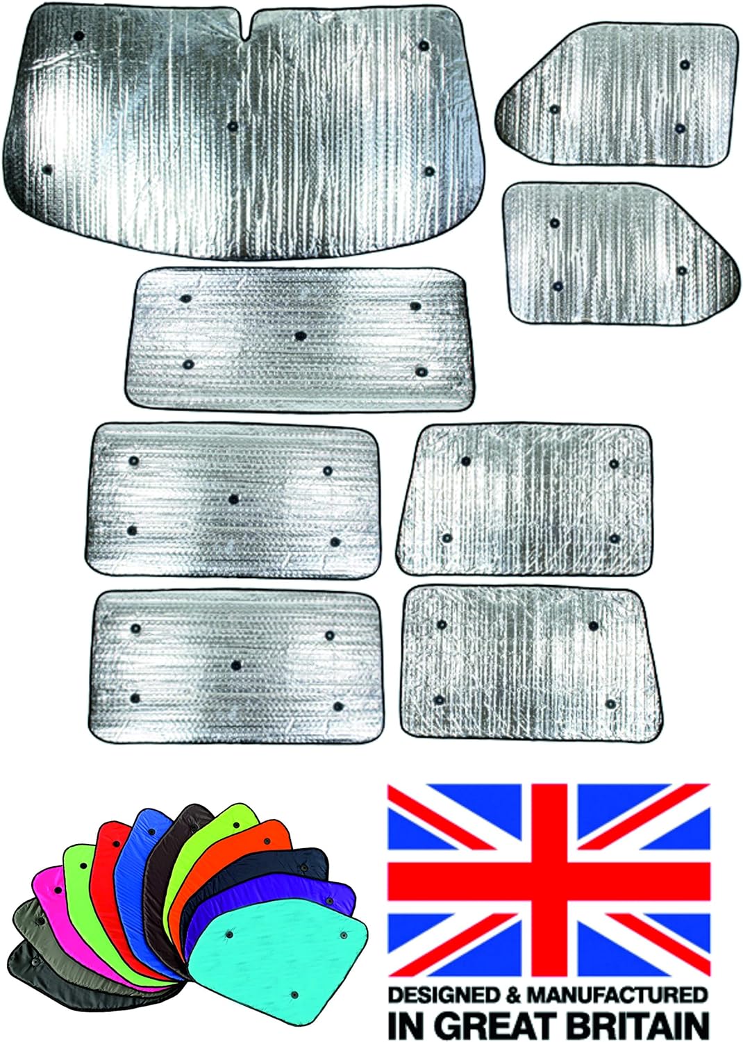 Thermomatten-Set für Volkswagen T4 (1990-2003) Komplettset Ideal für alle Jahreszeiten geeignet Komp