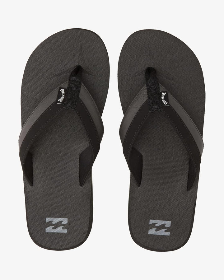 Billabong Herren Ganztägige Wirkung Flipflop 40 EU Schmal Schwarz, 40 EU Schmal Schwarz