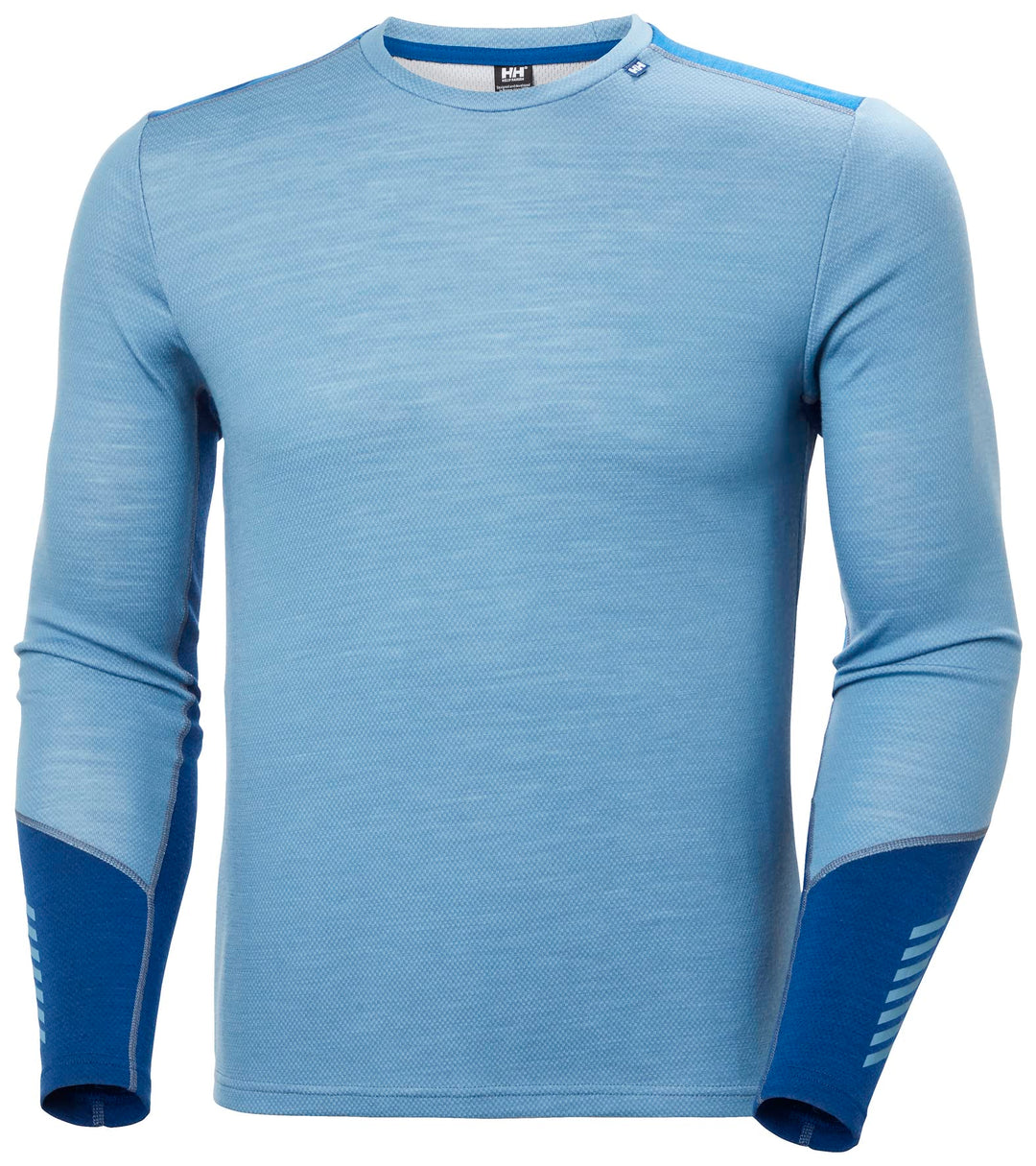 Helly Hansen Herren Lifa Merino Midweight Crew Blau XL, Blau XL