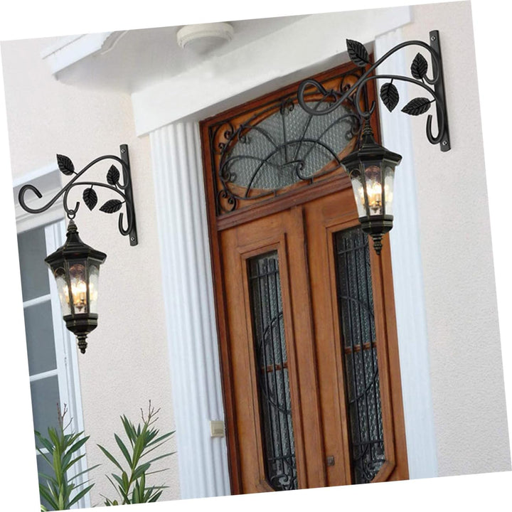 BESPORTBLE 2St Hause Balkon Garten Korridor Eisen Wand Hängenden Korb Halterung Wand Grün Pflanze Bl