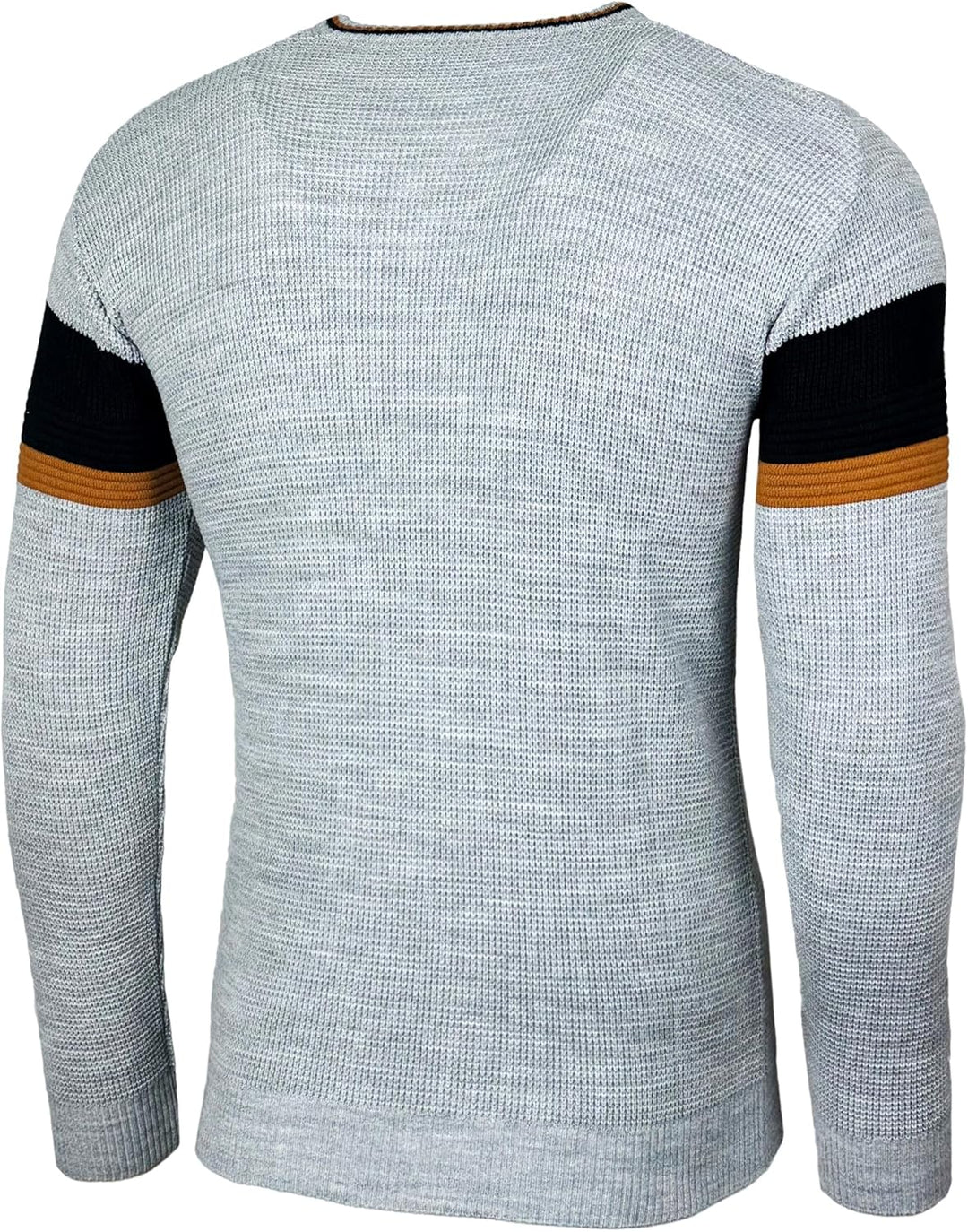 Baxboy Herren Strick-Pullover Rundhals | Männer Winter-Pullover |stylischer Herren Strick-Pulli | Wa
