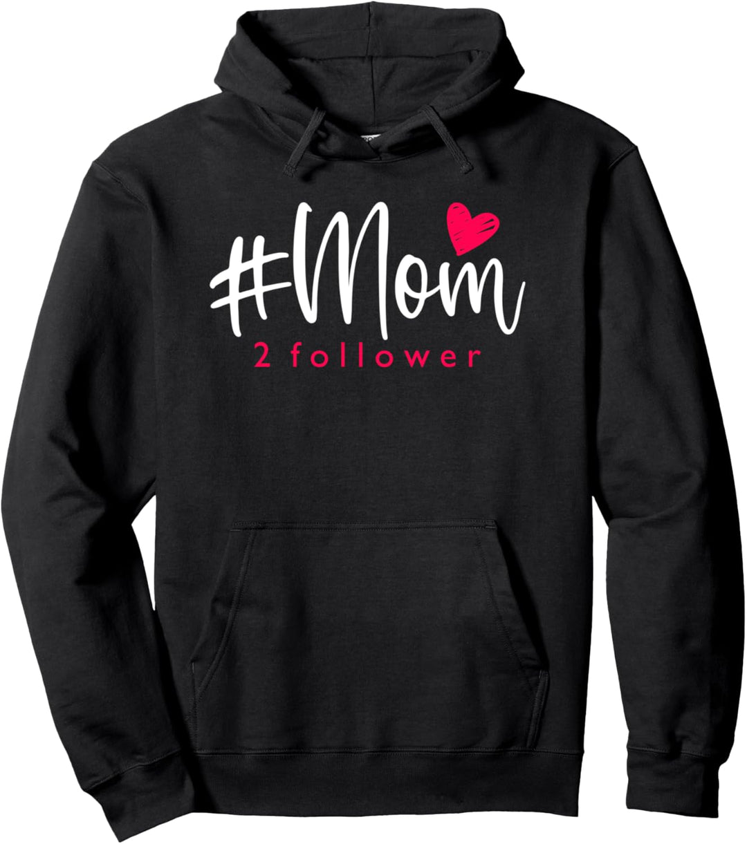 Zur Geburt Mutter Zwillinge Jungs Mädchen #Mom 2 followers Pullover Hoodie