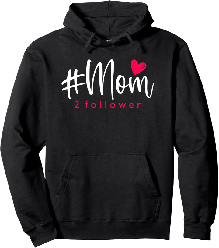 Zur Geburt Mutter Zwillinge Jungs Mädchen #Mom 2 followers Pullover Hoodie
