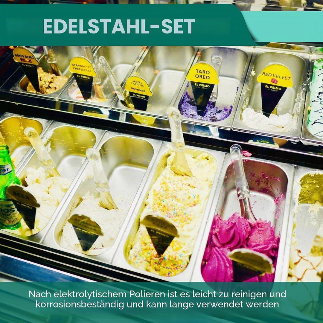 Panier-Set Aus Edelstahl, 3 Stück Hotelpfannen, Panierschalen Set 3-Teilig, Dampftischpfannen, Pfann