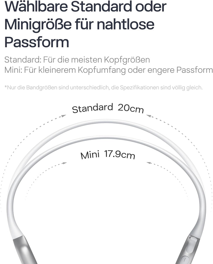 SHOKZ OpenRun Pro 2 Mini Knochenschall Sportkopfhörer, Open-Ear-Ohrhörer mit Bluetooth 5.3, Mikrofon
