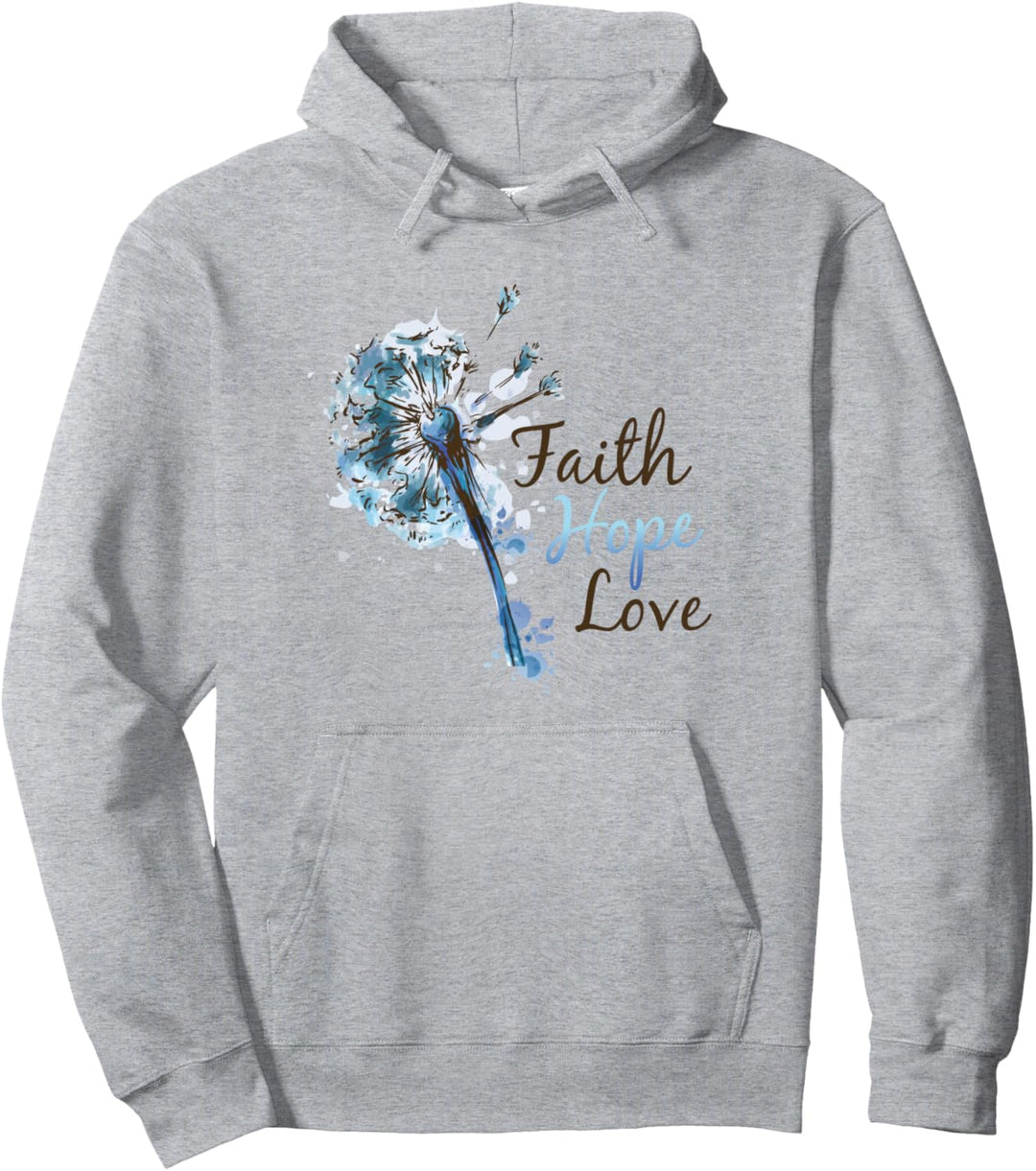 Glaube Hoffnung Liebe für Frauen Mann Christian Pullover Hoodie