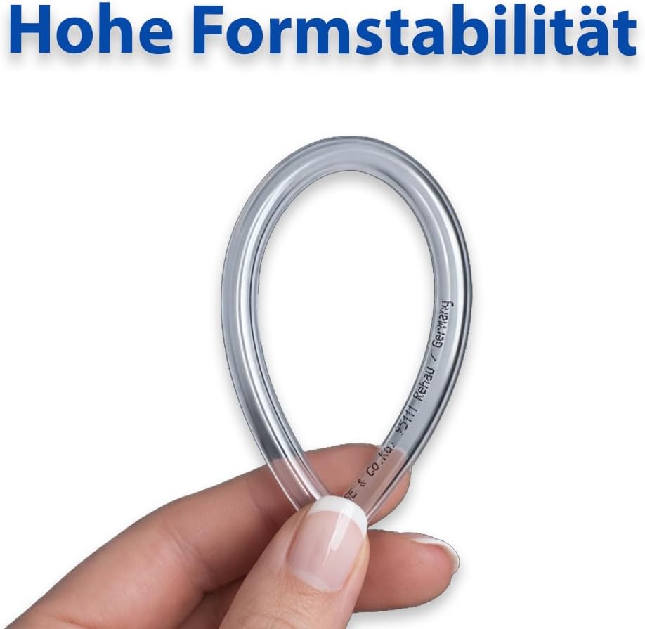REHAU 25 Meter TOP Qualität Original PVC Schlauch Benzinschlauch,Wasserschlauch Luftschlauch ROLLENW