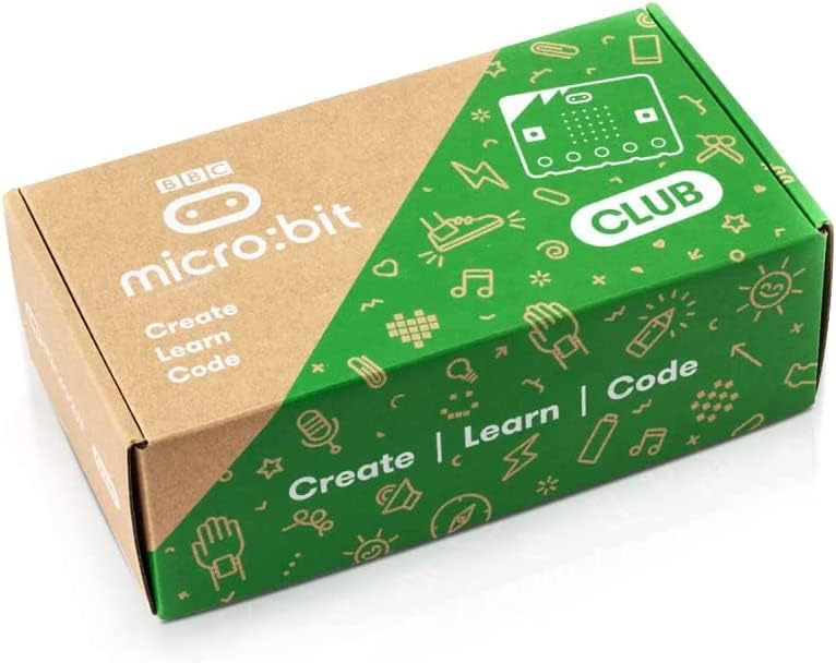 GeeekPi BBC microbit V2 Club Kit (10 Pack Micro:bit V2 Go Kit) with Official BBC Micro:bit V2 Develo