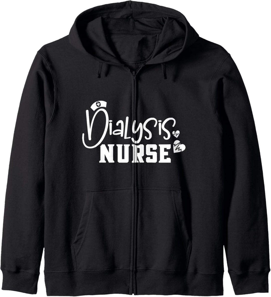 Nephrology Dialysis Nurse Renal Kidney RN Nursing Kapuzenjacke