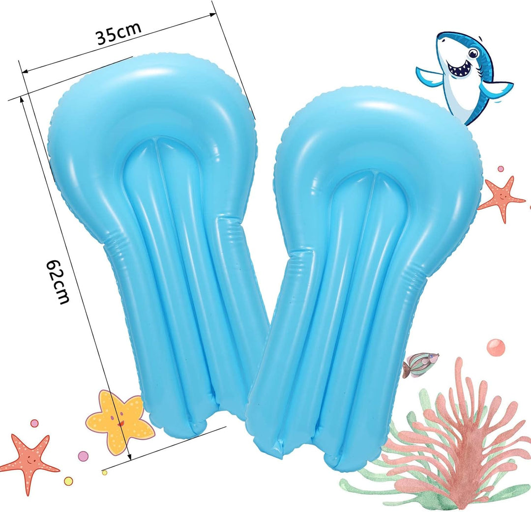 550x145cm Wasserrutsche, Doppel Wasser Rutsche, Wasserspielzeug Wassermatte mit 2 Bodyboards, Sommer