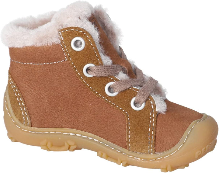RICOSTA Mädchen und Jungen Lauflernschuhe ELIA, WMS:Weit,terracare,Barfuss-Schuh 21 EU Weit Braun 26