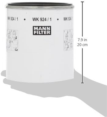 MANN-FILTER WK 924/1 x Ölfilter – Ölfilter Satz mit Dichtung / Dichtungssatz – Für Nutzfahrzeuge