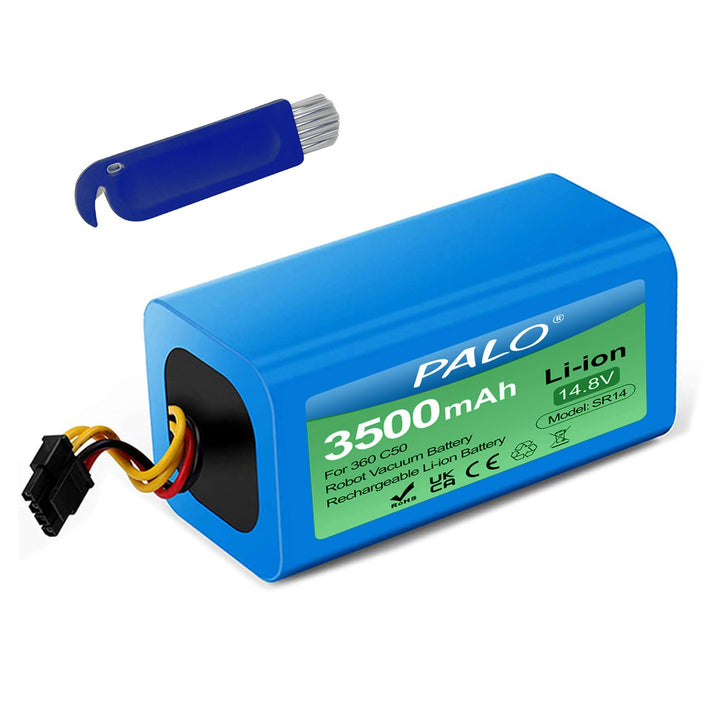 3500mAh Ersatzakku für 360 C50, AIRROBO P10, Vacuum Cleaner S1 /S15 / S18, Formate E-550G/W, Conga 1