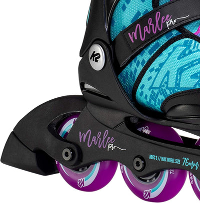 K2 Skates Inline Skates Marlee PRO Mädchen L (EU: 35-40 / UK: 3-7 / US: 4-8), L (EU: 35-40 / UK: 3-7