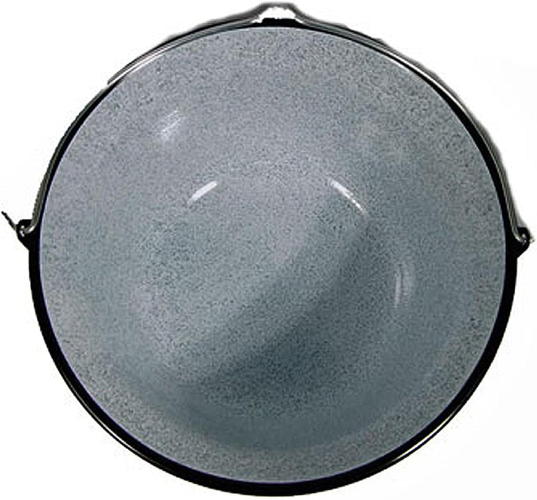 troph-e-shop Set Gulaschkessel Gulaschtopf Emaille 30 Liter + Deckel Gratis Schöpflöffel