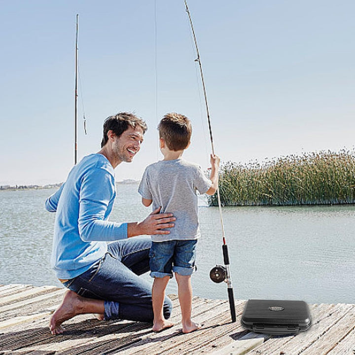 Fliegenbox zum Fliegenfischen, Fliegenbox für Fliegenköder und | Jigaufbewahrung, verdickte Fliegenb