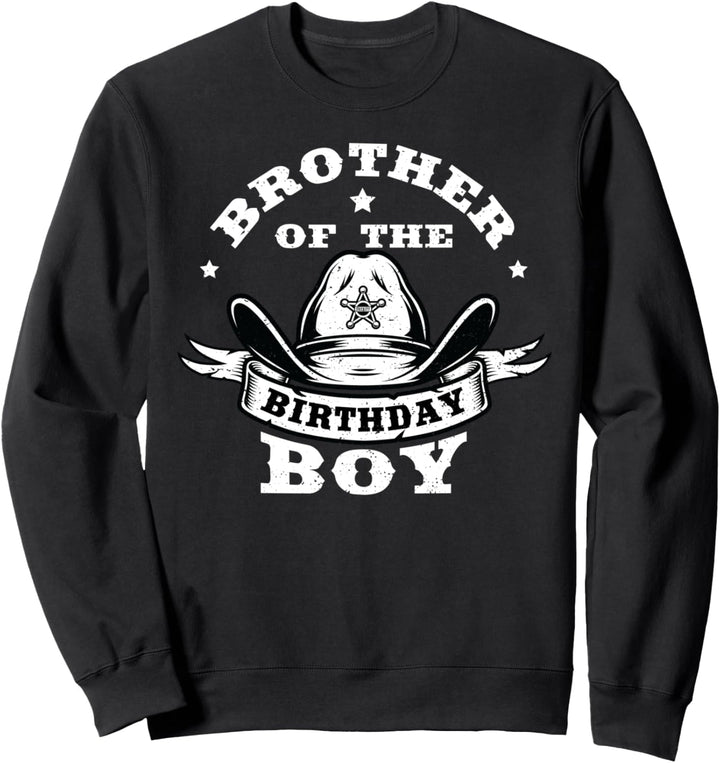Cute Bruder: Brother Of The Birthday Boy - Geburtstag Sweatshirt
