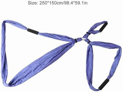 Tihebeyan Grosse Lufttrapez Hängematte mit Kugellager Ultra Strong Sling Swing für Yoga Pilates Body