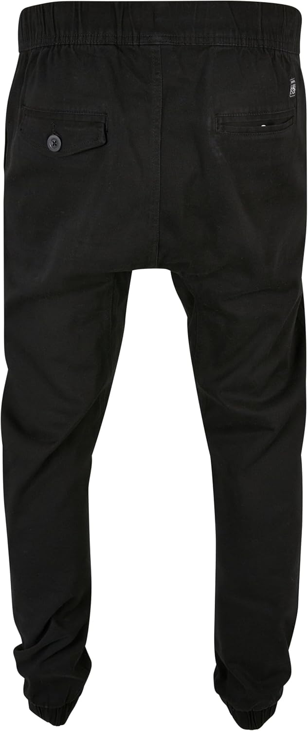 Southpole Herren Stretch Jogger Pants M Jet Black, M Jet Black