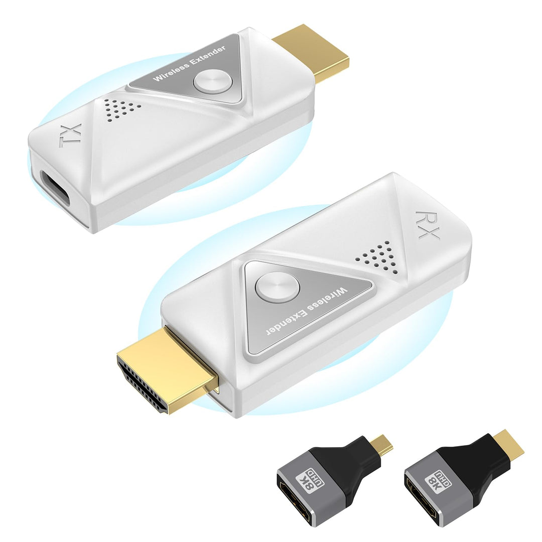 HDMI Wireless Transmitter and Receiver, Wireless HDMI Extender zum Streamen von Video und Audio vom