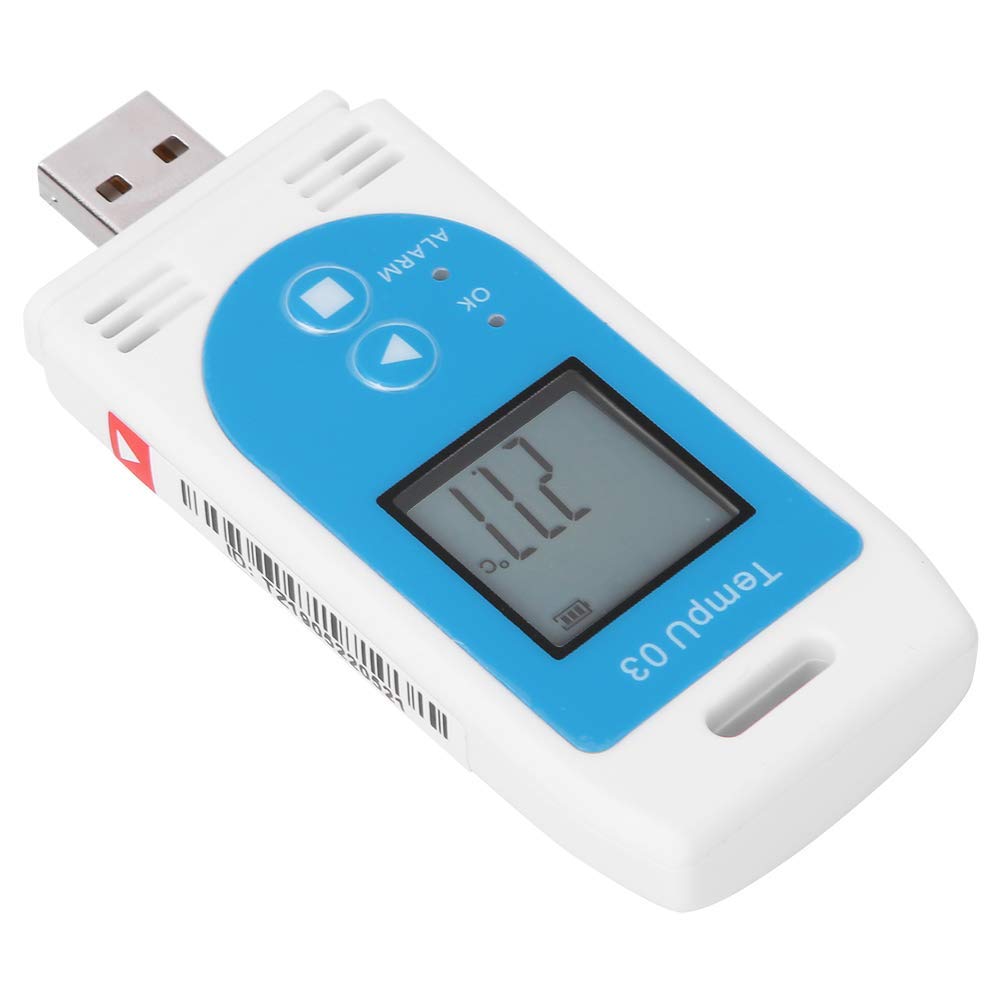 LCD-USB-Datenlogger für Temperatur und Luftfeuchtigkeit PDF GSP Datalogger Recorder Datenerfassung f