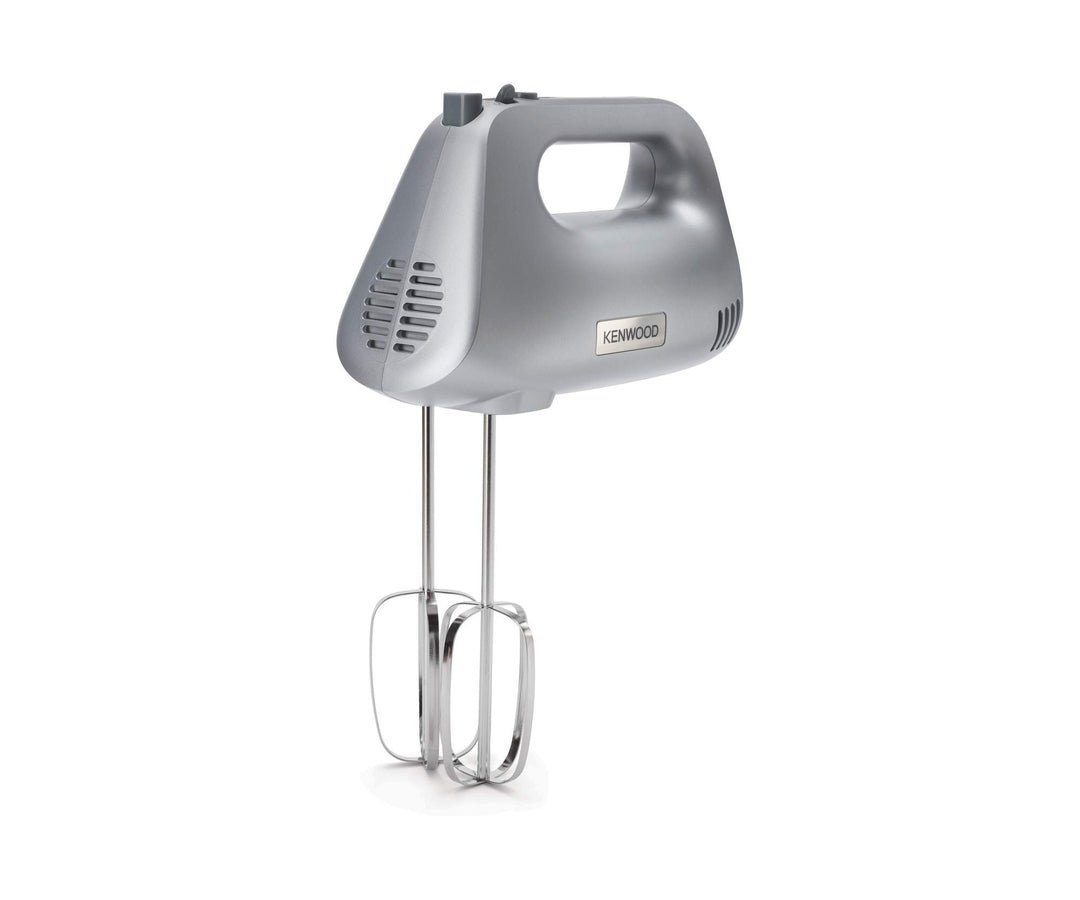 KENWOOD HMP30.A0SI Handmixer 450W 5 Geschwindigkeiten + Turbo - Schneebesen - Kneter - silberner Kun