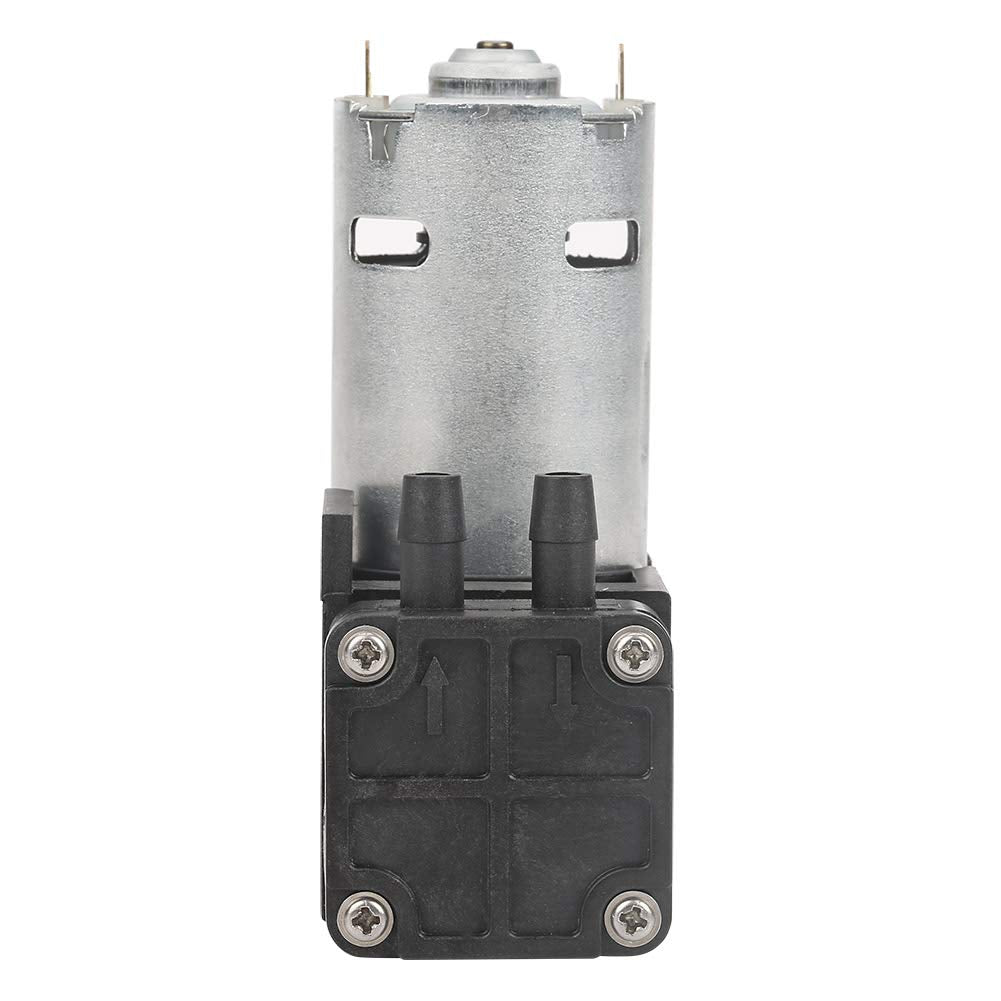 Vakuumpumpe, DC 24V Mini öllose Vakuumpumpe, 85kPa Vakuumgrad, Durchfluss 40L/Min Vakuumpumpe, geräu