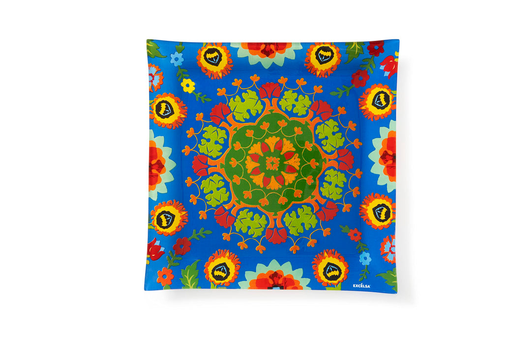 Excelsa New Delhi Teller Tablett Dekoriert 30 cm Dekoration New Delhi, 30 cm Dekoration New Delhi