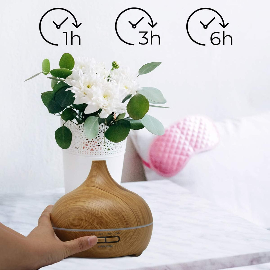 PRIXTON - Hidra H5W Luftbefeuchter - Aroma-Diffusor - Lufterfrischer - Gültig für die Aromatherapie