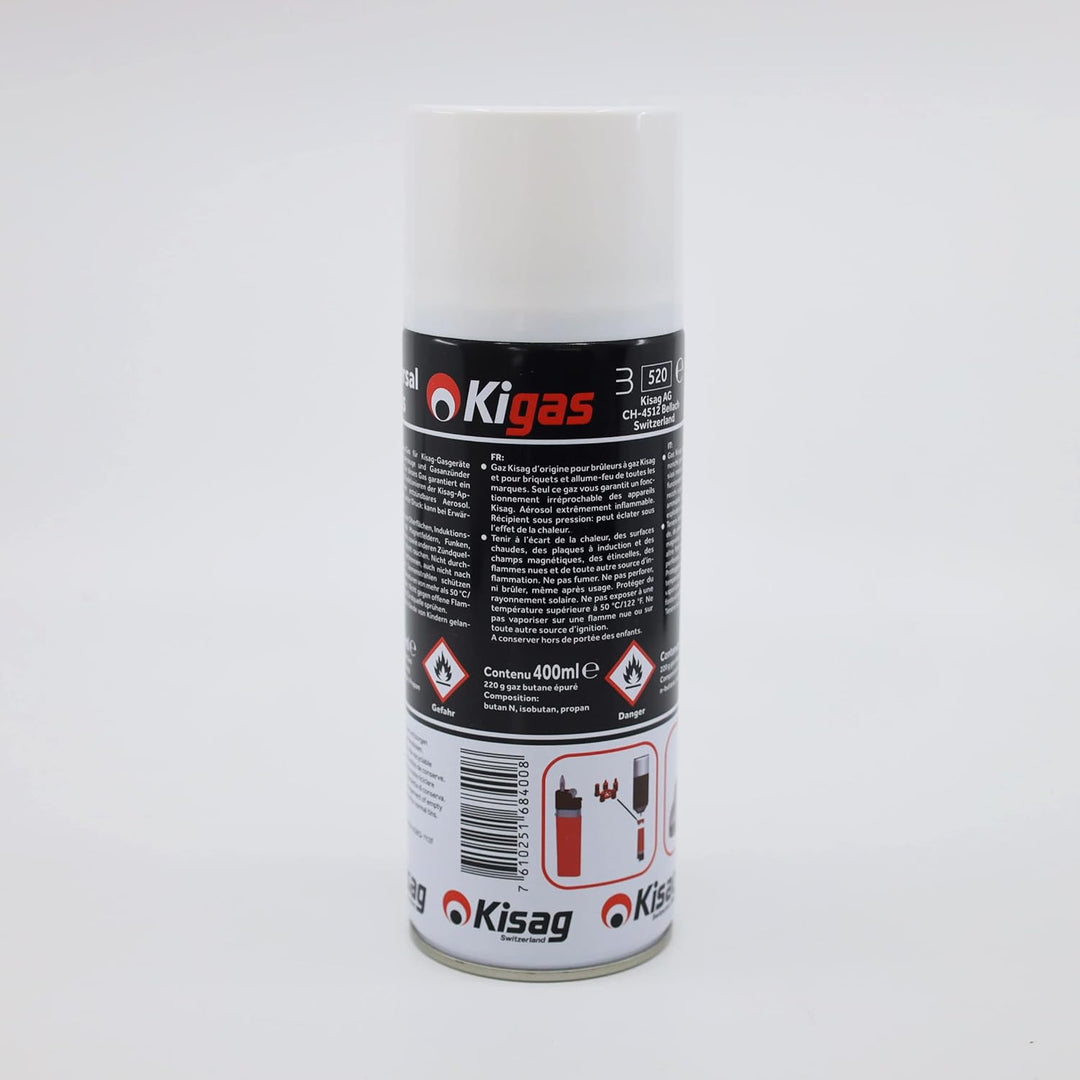 Kisag Kigas 10 Stück Nachfüllflaschen a 400 ml