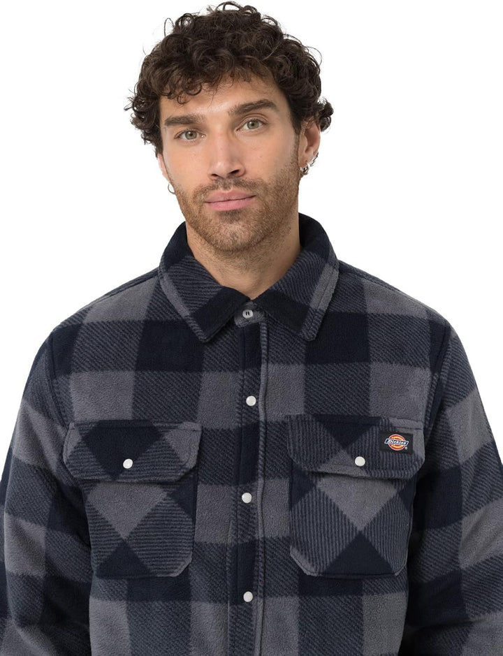 Dickies, Herren, Dickies Portland-Hemd Blau XS Western, Blau XS Western