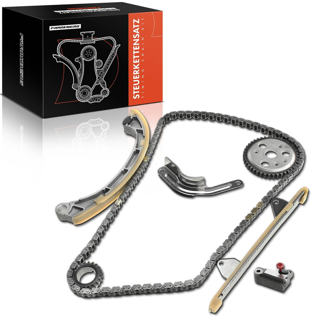 Frankberg Steuerkettensatz Kompatibel mit Copen Extol Materia S-i-r-i-o-n T-e-r-i-o-s YRV Yaris 1.3L
