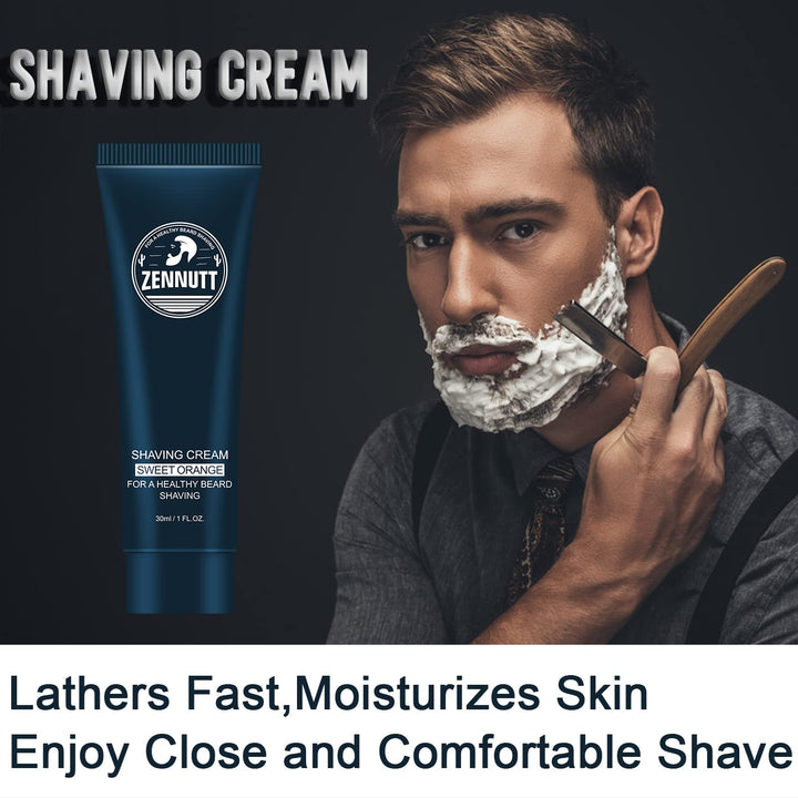 Reise-Rasiercreme-Set für Herren, Geschenkset, luxuriöse Rasierlotionen für enge Nassrasur, einzigar