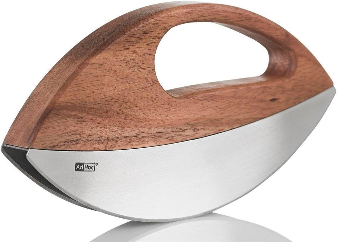 Doppel-Wiegemesser WAVE, 2-schneidiges Messer, Aka