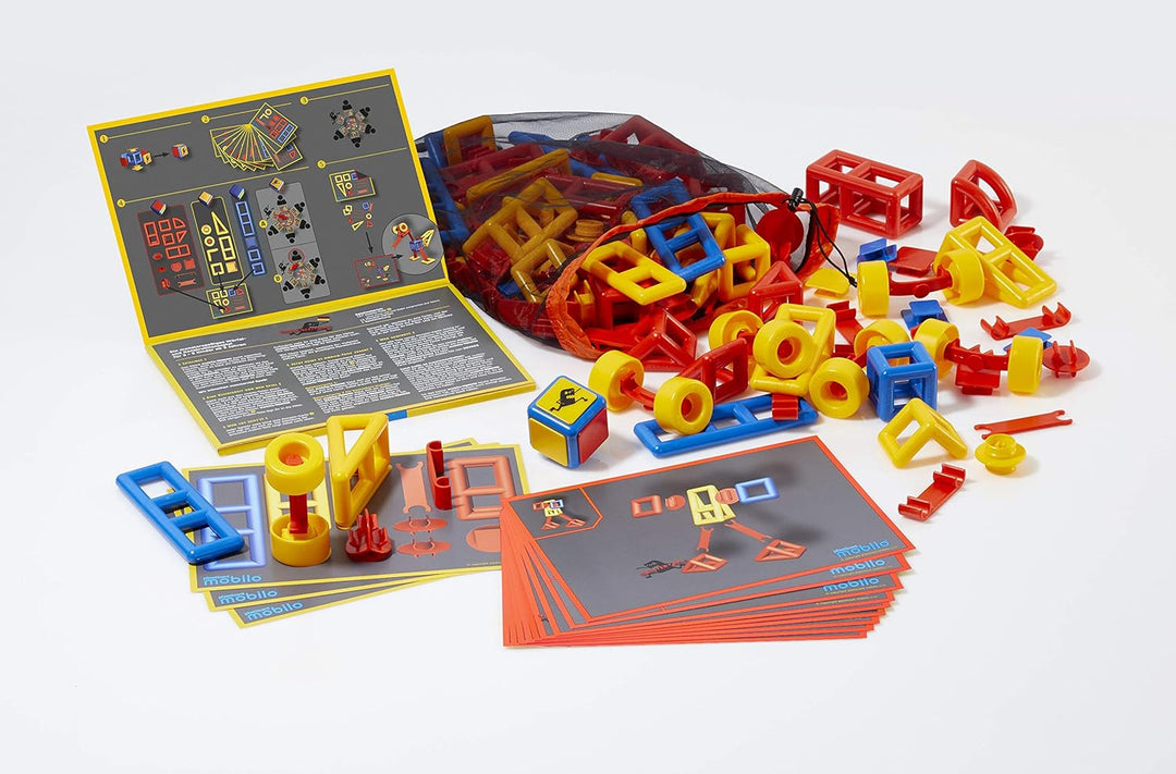 Plasticant Mobilo 270 270-Spiel-Set Monsters, rot, gelb, blau
